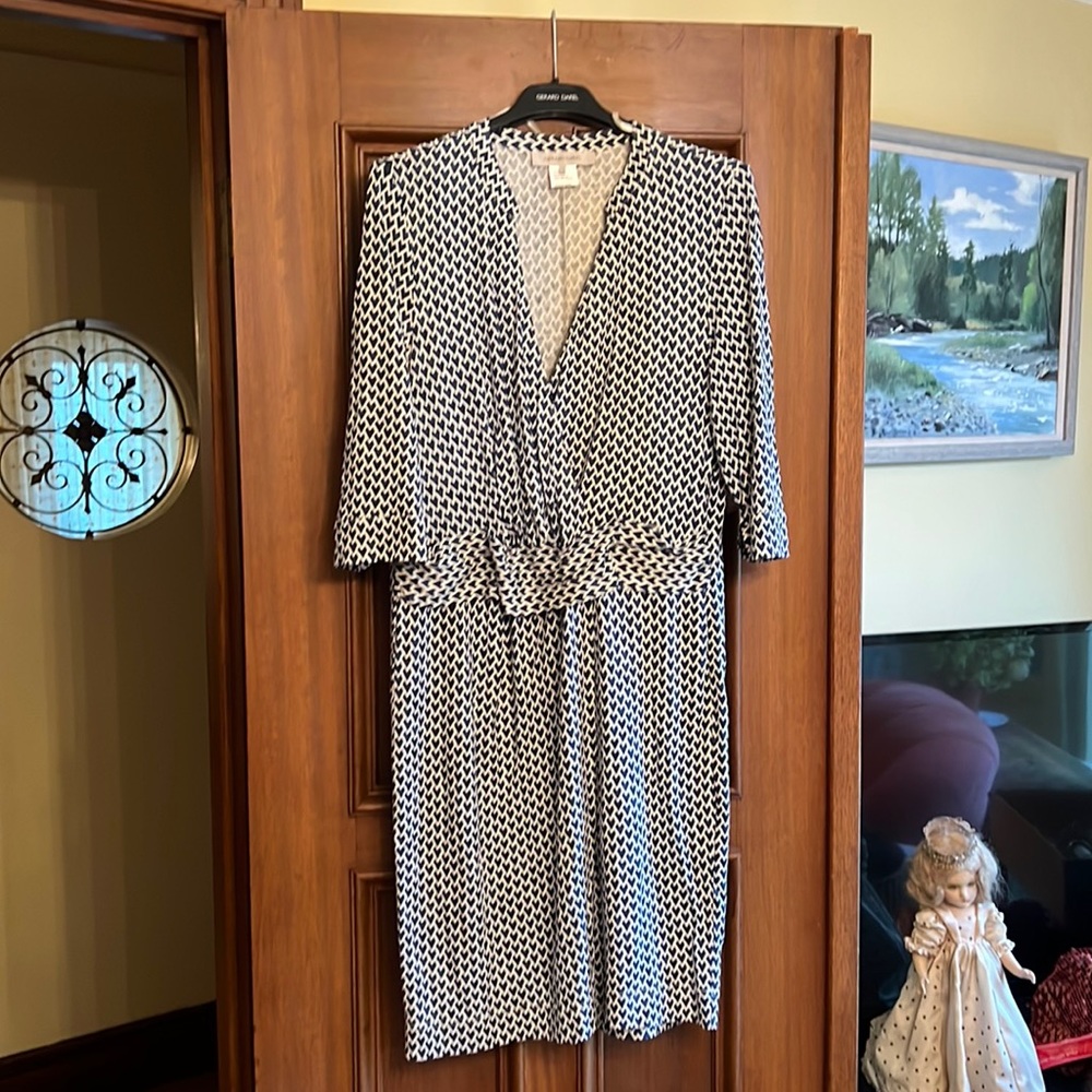 Gerard Darel Faux Wrap Dress